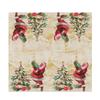 In Stock: New Style Christmas Printed Napkin Paper for Western Restaurants and Bakeries