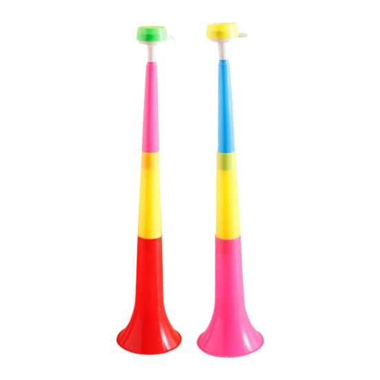 Telescopic Cheering Horn 3 Section Extendable Blower Portable Stadium Noise