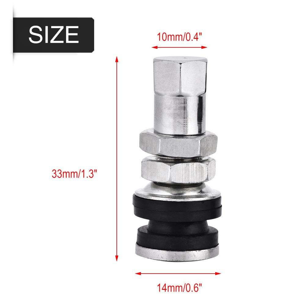 10 Pcs Inside Valve for Wheels, General Purpose, Short Valve, Valve Cap, Air Valve,