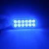 12LED 12V 24V Strobe Light Auto Truck Trailer Flashing Emergency Warning Beacon Lamp Grille Car Side Flash Amber Traffic Light
