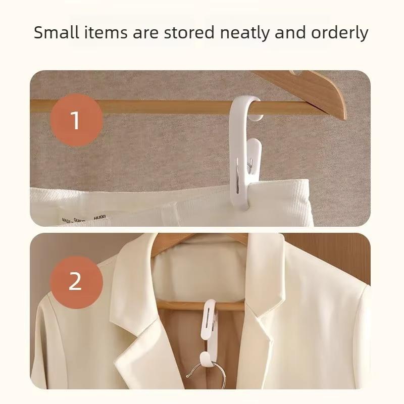 10PCS Multi-Purpose Towel Hanging Clips Portable Non-Slip Clamp Hooks for Home Bathroom Storage Travel Clothes Hanging