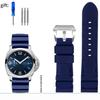 Schwarz Blau Grün Orange Uhrenarmband Silikon Gummi Armband Herren 22mm 24mm Für Panerai 111 441 386 Sport Soft Strap Kostenlose Werkzeuge