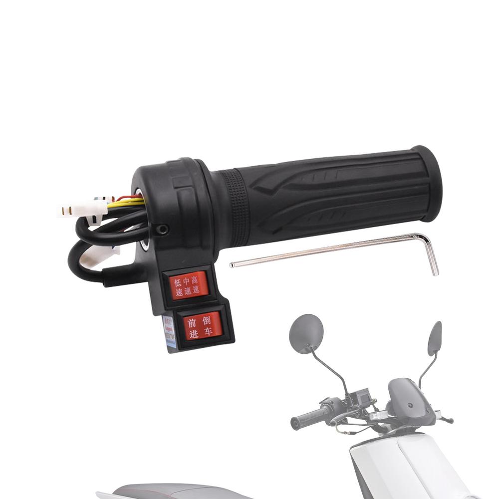 Scooter Throttle Handlebar Scooter Twist Throttle Handlebar 3 Speed Control Speed Control Scooter Throttle Grip For Electric