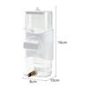 Bird Drinker Parrot Waterer Convenient Practical Cage Accessoires Less Mess for Lovebirds Medium Birds Parakeet Bird Supplies