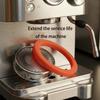 Stainless Steel 58mm E61 Brewing Head Filter Screen With Silicone Seal Rings For Home Baristas Improved Coffee Flavor