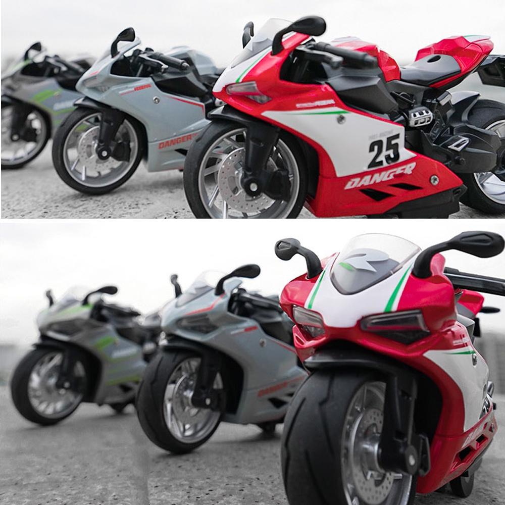 KLT 1:12 Ducati Motorcycle alloy model car for kids cars toys for boys toys for kids