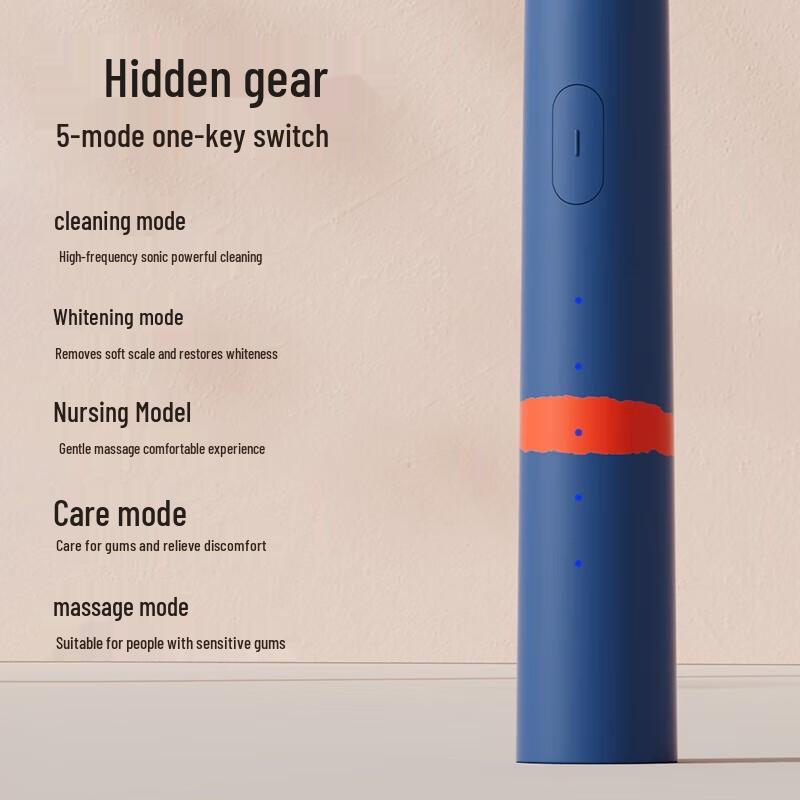 

Ebonee P5 Series Adult Sonic Electric Toothbrush