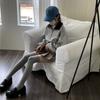 Keep Warm Long Tight Socks Pure Cotton Calf Socks Y2K Boot Socks  Fall Winter