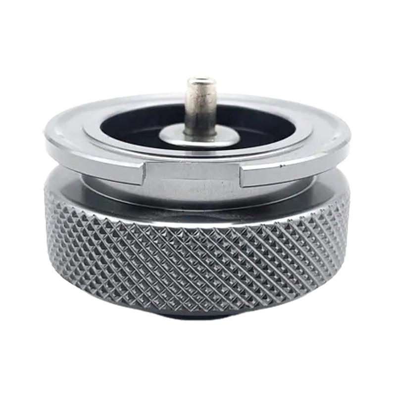 Flat Cylinder To Cartridge Gas Cylinder Adapter Outdoor Camping Butane Gas Cylinder Torch Adapter