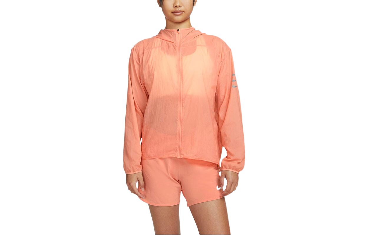 Nike Sun Protection Clothing Women s Light Madder Root Umber Hooded Moderate DM7754-824 XL