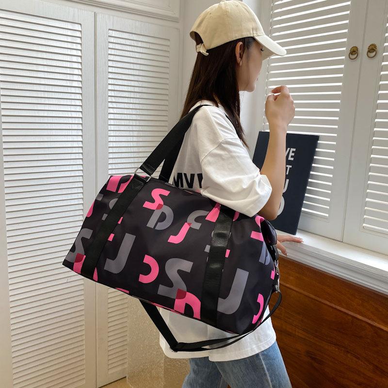 Sports Fitness Bag Dry and Wet Separation Swimming Bag Women's Short-distance Storage Travel Light Luggage Bag Going out Boarding Bag