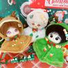 Christmas Shawl Stuffed Doll Clothes Suit Plush Cloak Plush Toys Clothes 20cm Cotton Doll