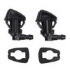 Front Windshield Washer Nozzles Kit 55157319AA Plug and Play Replacement for Jeep Liberty Commander