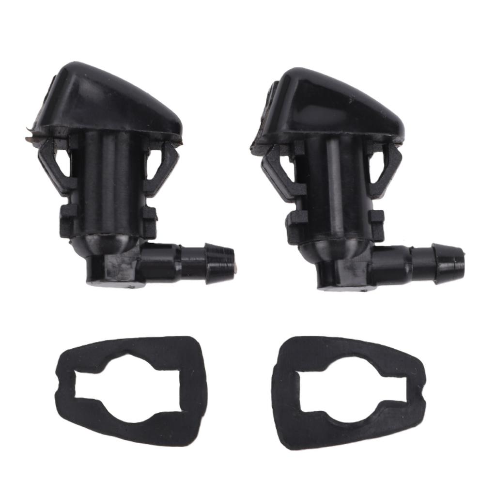 Front Windshield Washer Nozzles Kit 55157319AA Plug and Play Replacement for Jeep Liberty Commander