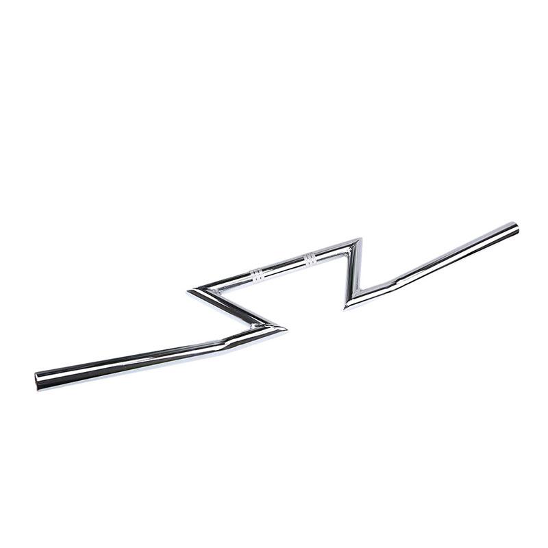 Мотоциклетный руль 22 мм 7/8 Хромированный Ретро Drag Handle Z-образный для Harley Sportster 1200 883 Touring Chopper Bobber