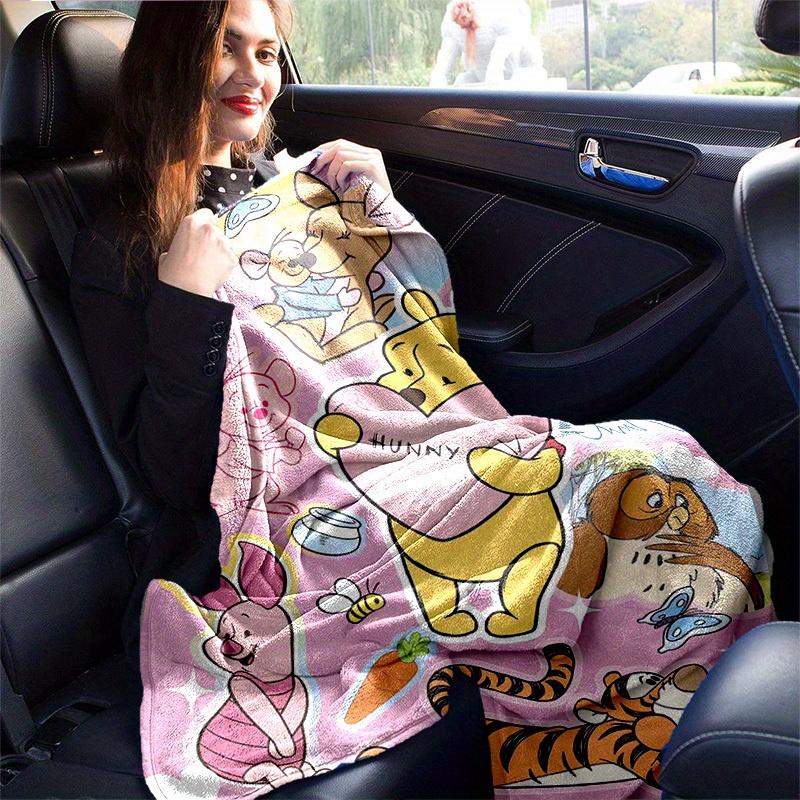 1pc Winnie the Pooh & Friends Blanket Room Decor, Bedroom, Playroom Decoration, Birthday Gift Ideas, Throw Blanket, Couch Cover, Travel