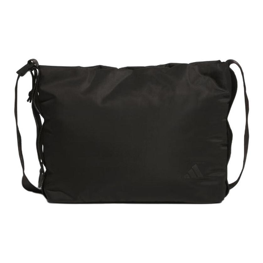 

Adidas Logo Lightweight Polyester Shoulder Crossbody Bag Men Bags Black JY9117 Black