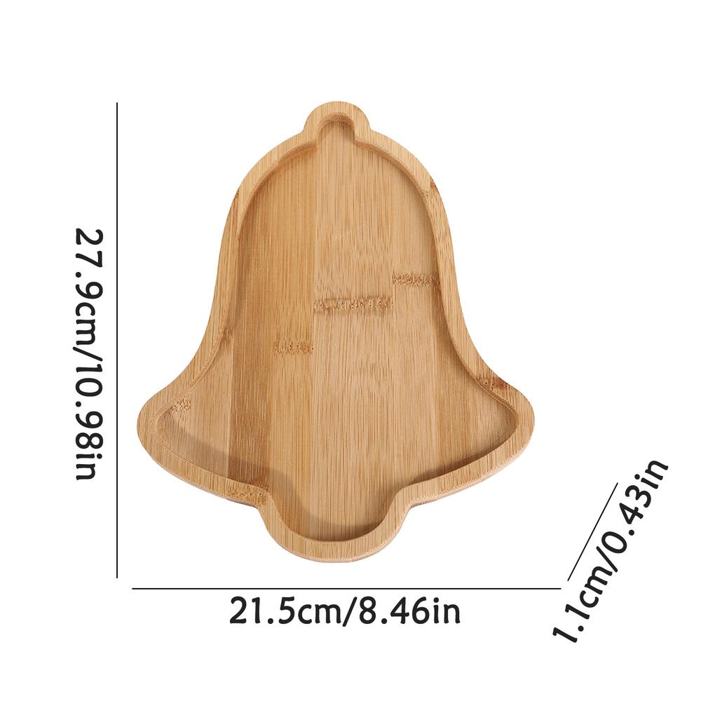 Tavă din lemn, formă de brad de Crăciun, farfurie de sushi, bomboane, gustare, desert, servire, pentru mâncare, desert, fructe, 2024, consumabile pentru petrecere