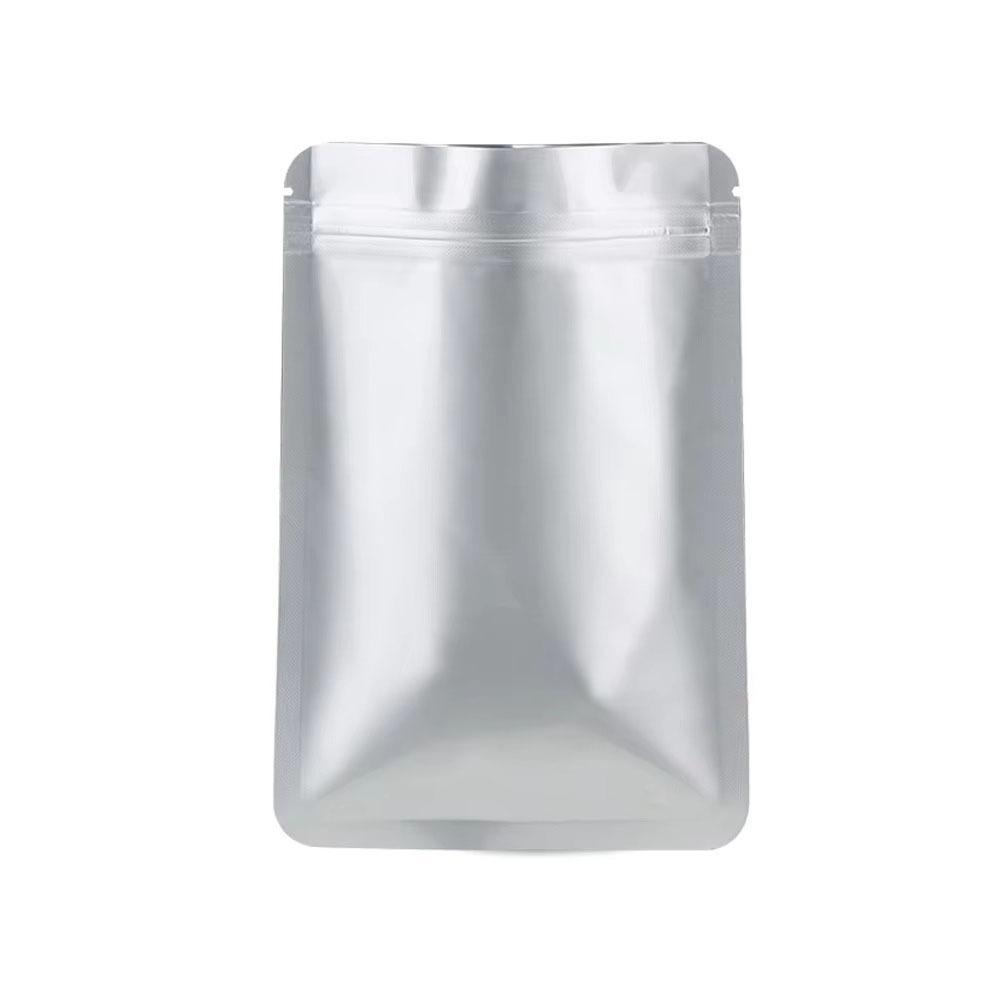 

50 шт. Влагонепроницаемый пакет для пищевых продуктов с самозаклеивающейся застежкой, пакет для переупаковки пищевых продуктов из алюминиевой фольги, Зерновые 13*18+4cm