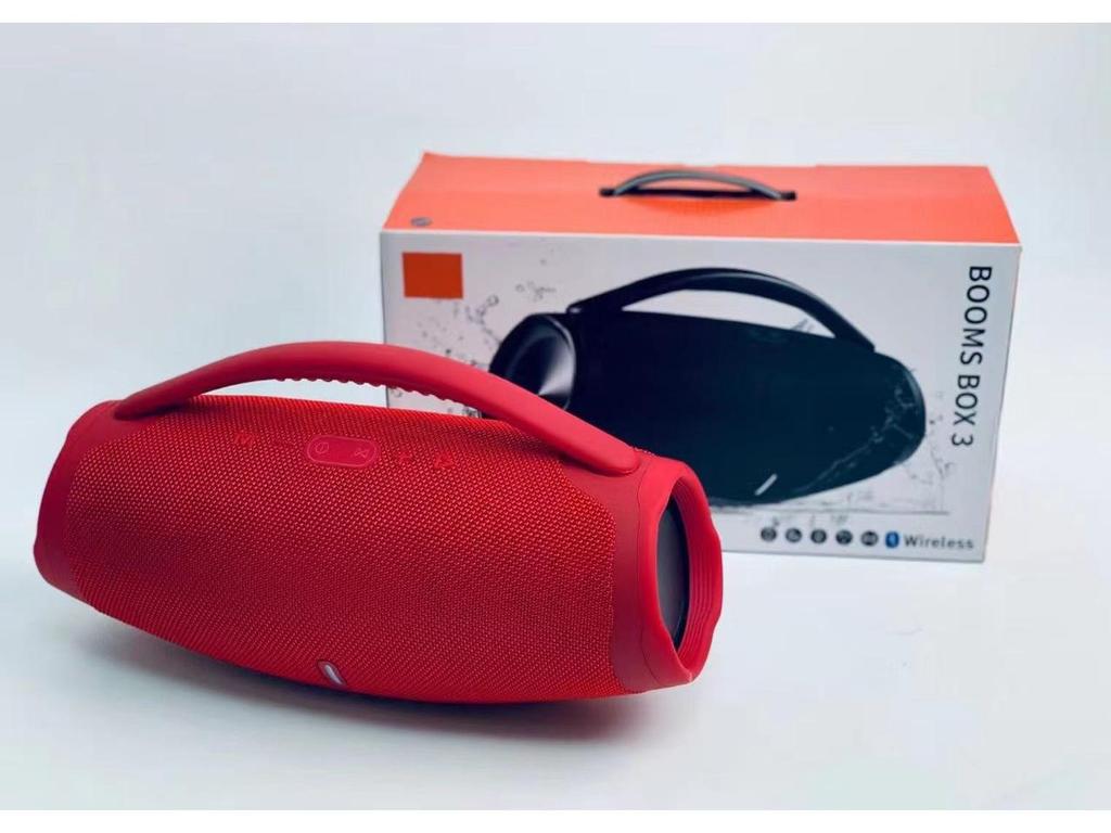 BOOMS BOX3 War God 3. Gen Tragbarer Bluetooth-Lautsprecher mit Kartenslot & Starkem Bass