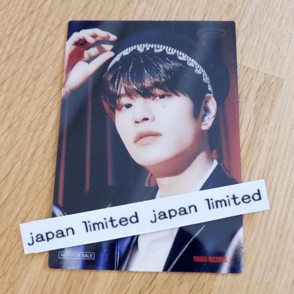 STRAY KIDS JAPAN CIRCUS OFFICIAL PHOTO CARD A B STANDARD FC ver. TOWER RECORDS HMV FC UNIT STAY
