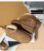 Women's 2025 Winter Rain and Snow Boots - Leather, Fur-Integrated, Warm, Non-Slip, Genuine Leather Short Boots