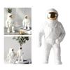 Ceramic Astronaut Statues Sculpture Figurine Ornament Desktop Table Decors
