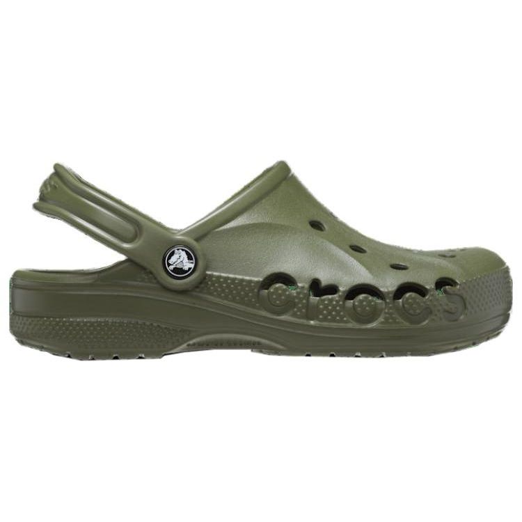 Crocs Baya Platform Clog EVA Comfortable Non-Slip Durable Clogs Unisex Clogs Green 10126-309
