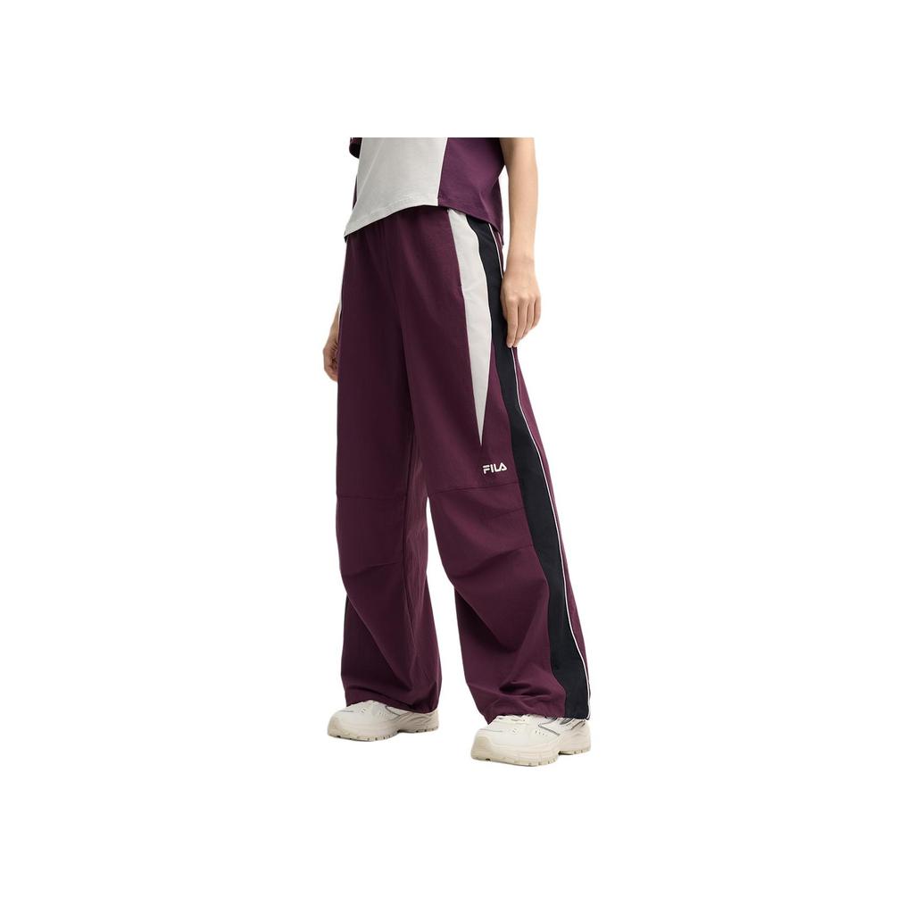 New FILA ORIGINALE Casual Pants Women's Italy Version Plum F11W519803F-PU