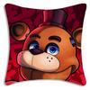Anime F-Fnafs Boy Pillow Covers Cartoon Sofa Decorative Home Double-sided Printing Short Plush Cute Cushion Cover