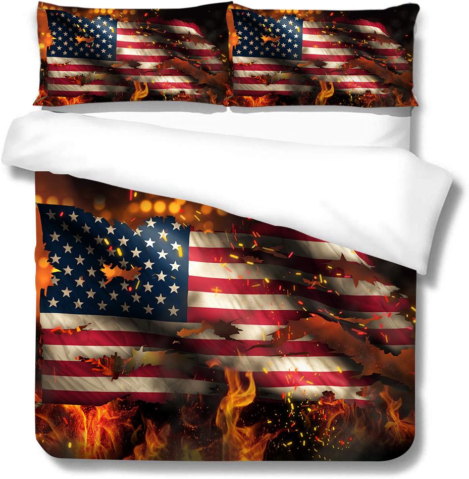 

Серия национальных флагов Цифровая печать Полиэстер Пододеяльник Наволочка Набор из двух или трех предметов Креативный стиль a pair of pillowcases 50 * 90