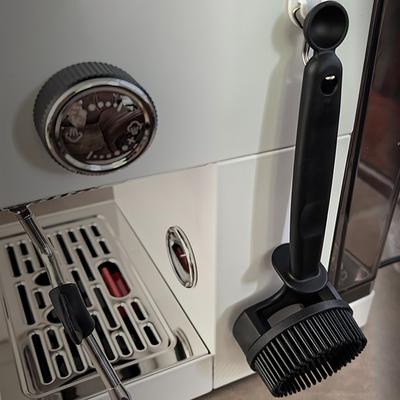 Long Handle Espresso Machine Cleaner Coffee Equipment Cleaning Brush with Soft Bristles Practical Accessory