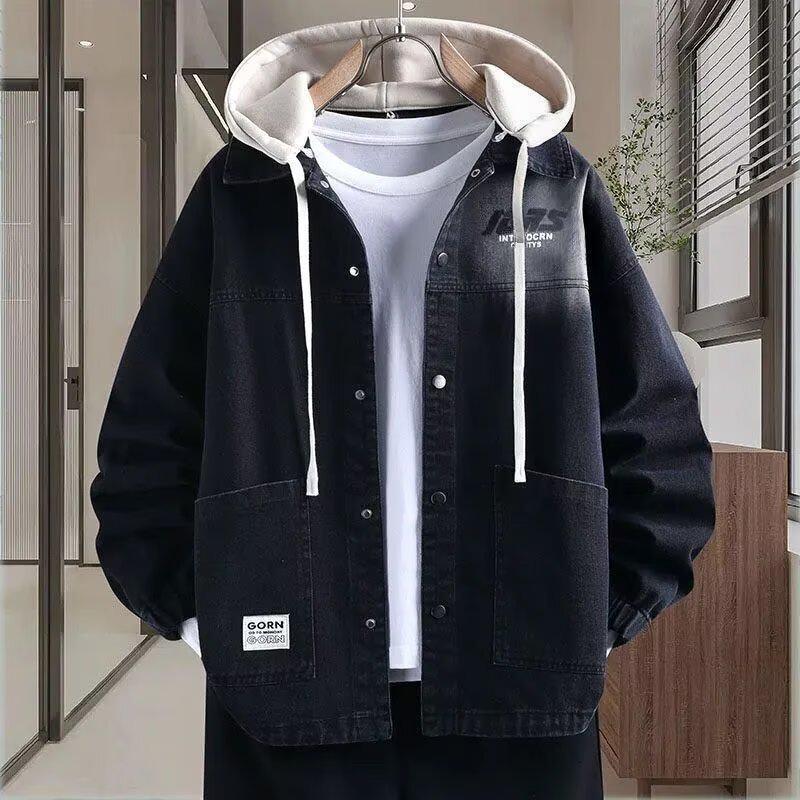 Men's Thickened Plus Velvet Denim Jacket – Stylish Warm Casual Autumn/Winter Top