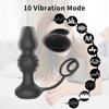 Nuevo masajeador de próstata masculino, vibrador de 10 velocidades, Juguetes sexuales, masturbador masculino, tapón Anal, suministros para adultos, Juguetes sexuales para parejas