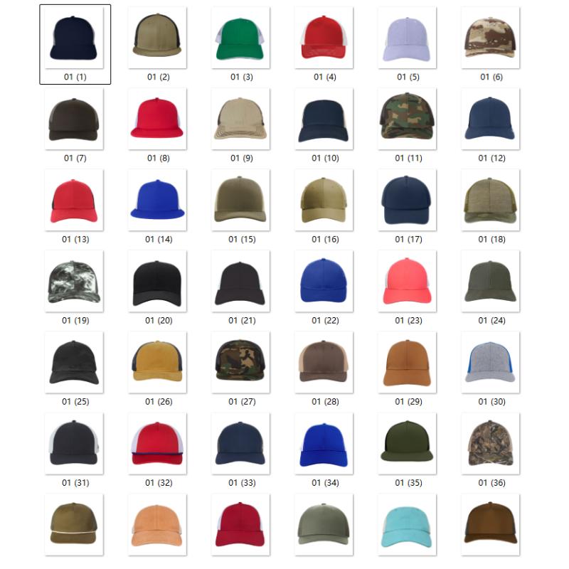 Custom Adjustable Summer Bucket Hat Personalized Embroidery Cotton Outdoor Cap Adjustable