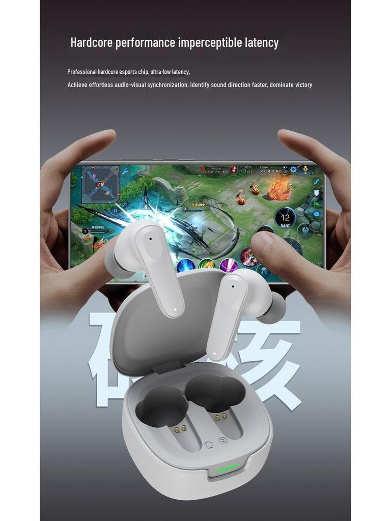A98 Bluetooth Earbuds: Noise-Cancelling, High-Quality Sound, Long Battery Life, In-Ear Design for Gaming & Sports (5.4 True Wireless)