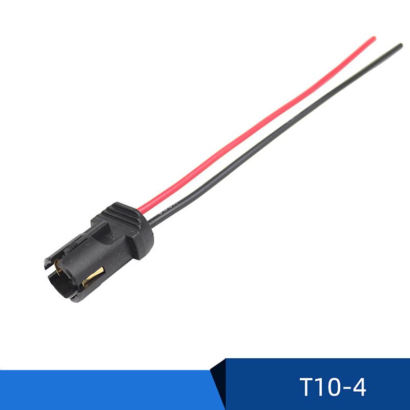 

T10 W5W 168 194 Патрон для лампы Разъем Удлинительный кабель Адаптер DC 12V Для автомобиля Грузовика Лодки Салона Приборной панели Номерного знака L