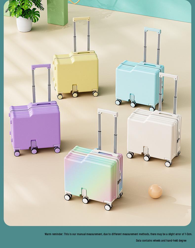 Children's 20" Ride-On Suitcase with 6 Wheels and Universal Trolley Handle