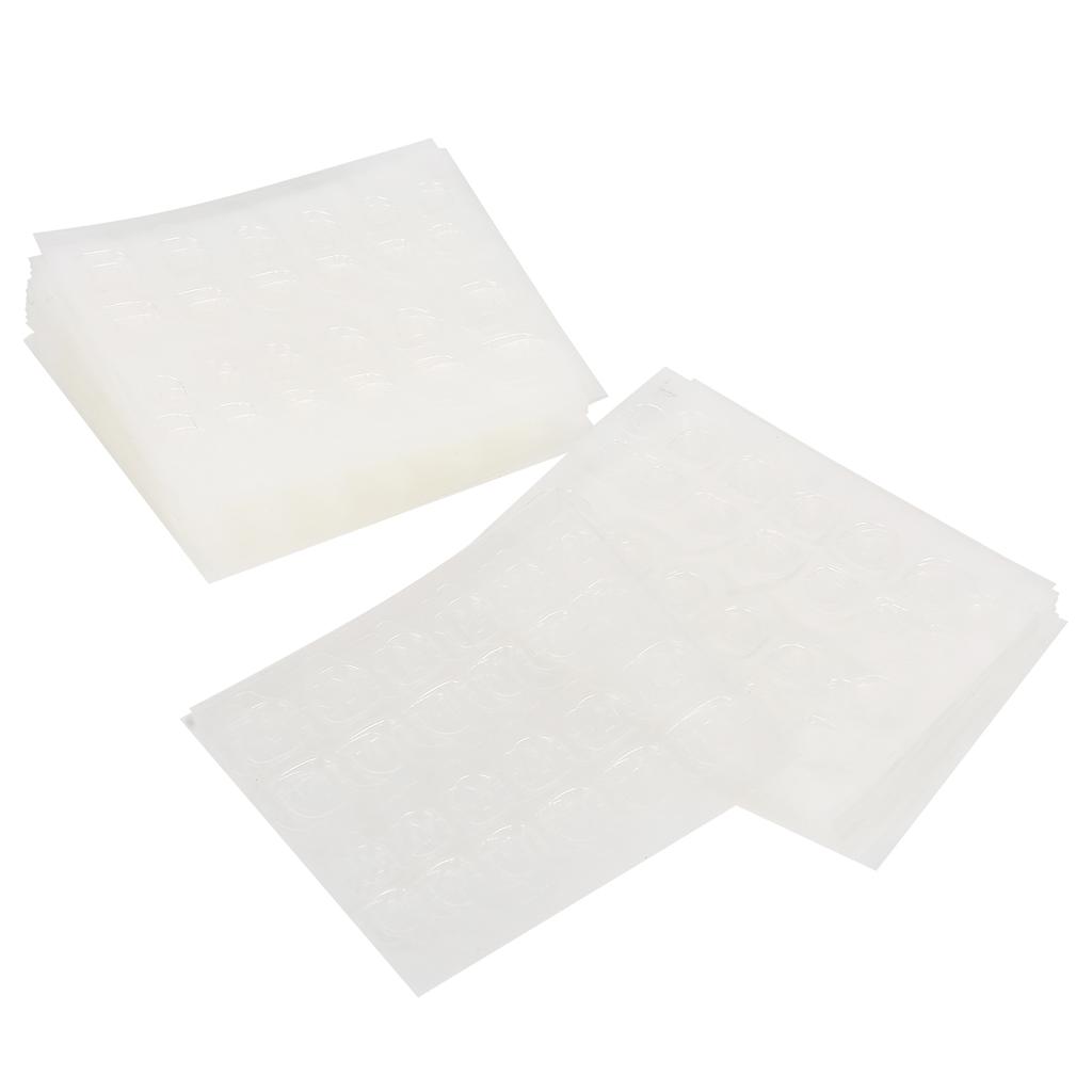 50 Sheet Fake Nail Adhesive Tabs DoubleSided Waterproof Transparent Gel Nail Tape