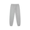 Li-Ning Simple Fashion Casual Cotton Comfortable Fleece Warm Versatile Cuffed Sweatpants Knitted Sports Pants Men Bottoms Coin-Gray AKLVJ63-1