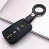 Key Fob Cover for VW Golf Tiguan Passat Polo Octavia A7 Mk7 Mk2 B8 with Keychain Anti-Scratch Surface Shockproof Structure Soft Grip Texture