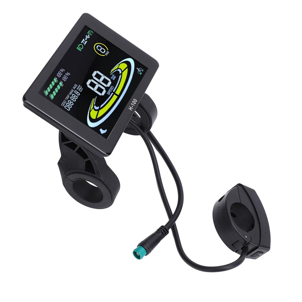 Elektroroller LCD-Display Geschwindigkeitsmesser Bildschirm 5-polige Instrumententafel mit wasserdichter Verbindung für