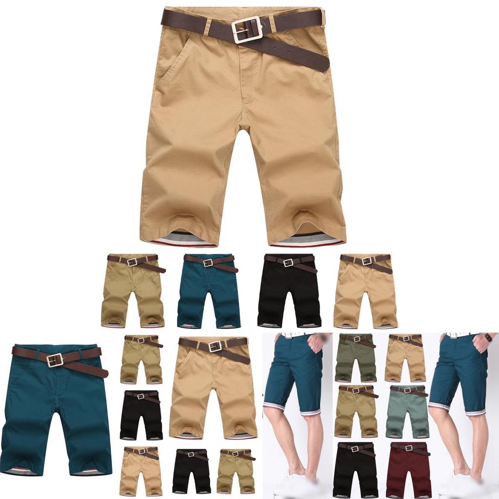 Men's Cargo Shorts With Pockets For Summer Casual Sports Military Trousers