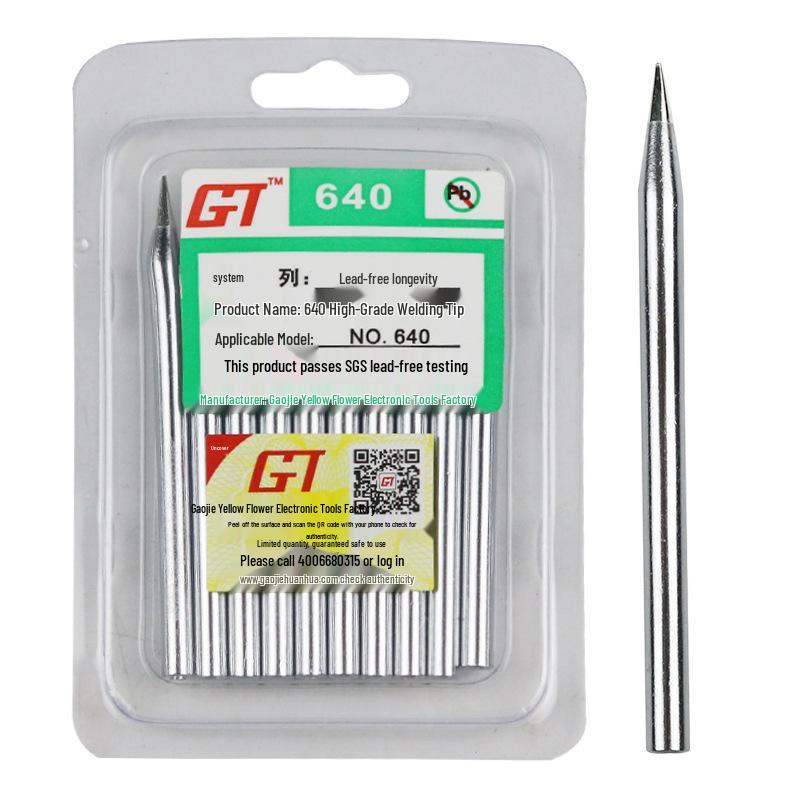 Eco-Friendly Long-Life Lead-Free Soldering Iron Tip - 30W/40W/60W