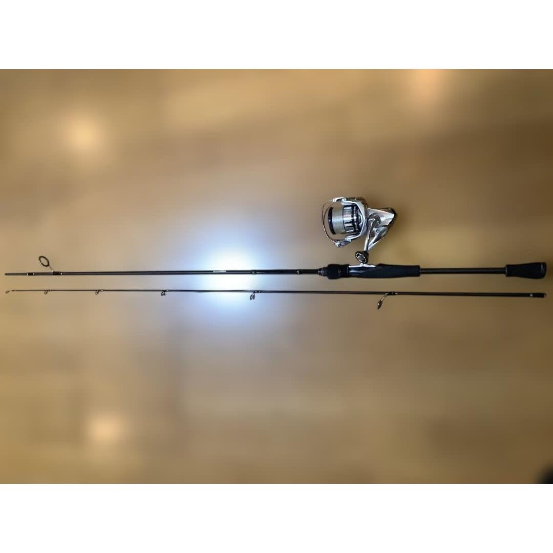 Used SHIMANO spinning reel 2500S fishing rod set
