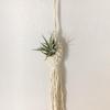 Hanging Basket Pineapple Shape Landscaping Cotton Macrame Flower Planter for Living Room