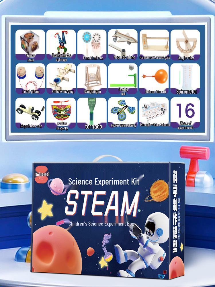 Creative DIY Science Experiment Kit for Primary School Students: Physics Invention Equipment