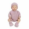 12-inch Q-Elastic Light Purple Silicone Sweater Doll for Children - Christmas Gift