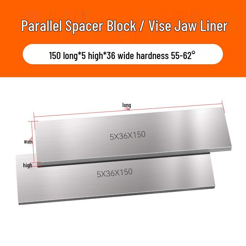 Parallel Shim Vise: CNC Milling Machine Fixture for Equal Height Support