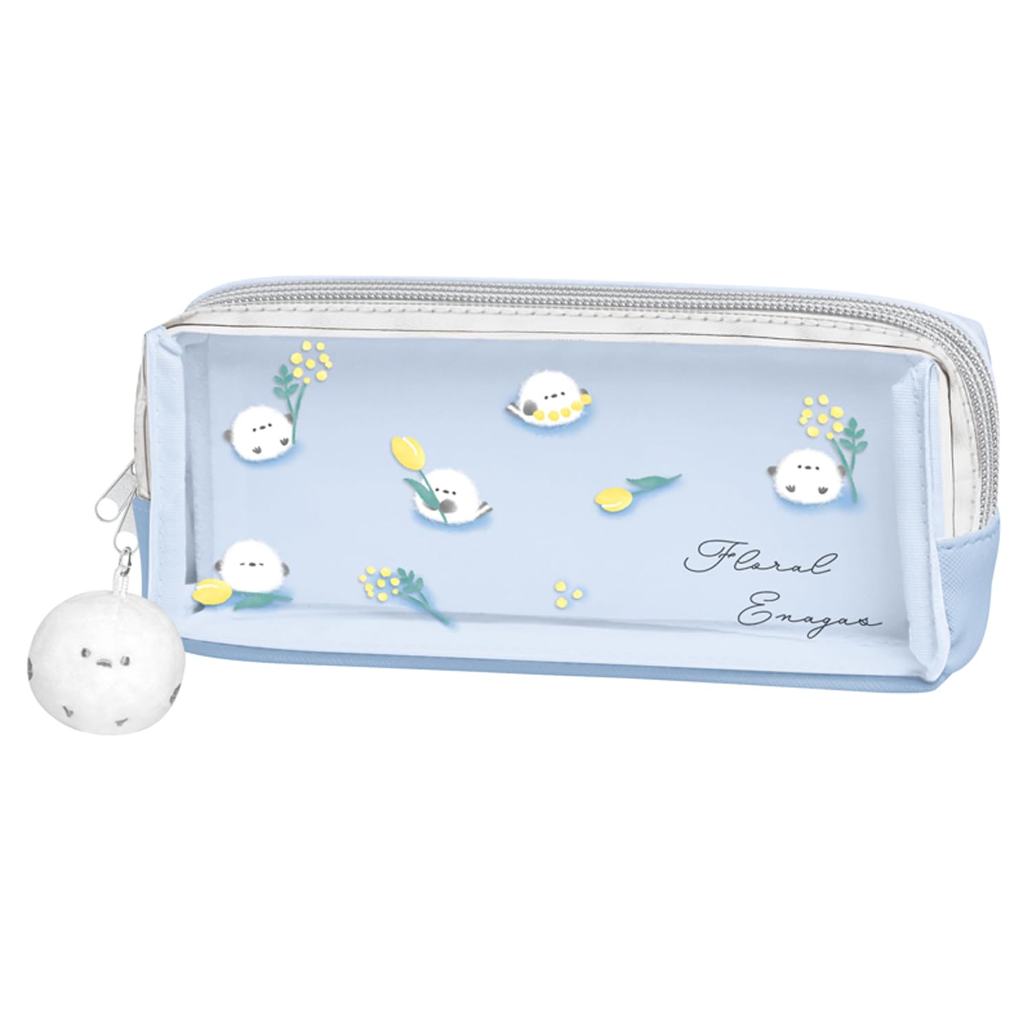 

Пенал Kamio Japan Пенал на двойной молнии 225385 Цветочный Энагазу [Kamiojapan]